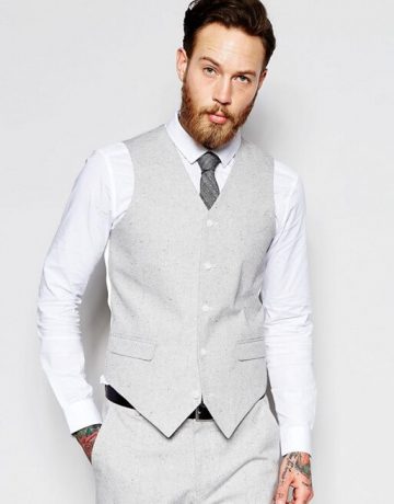 Grey Nepp Suit Demo Product