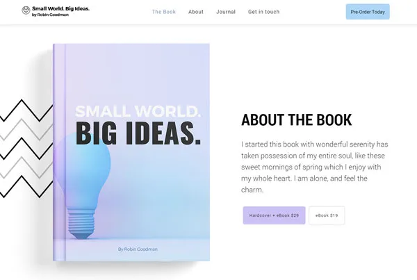 Creativo Author template