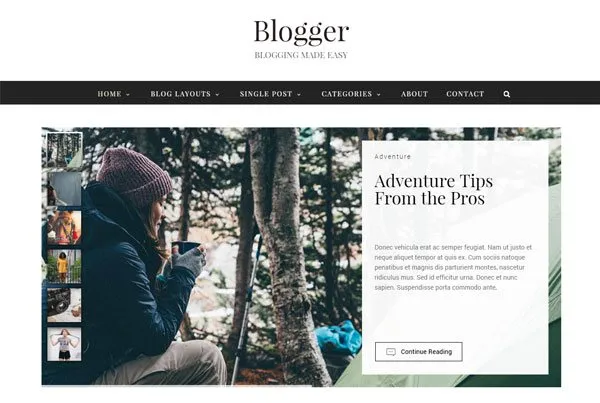 Creativo Blogger Template