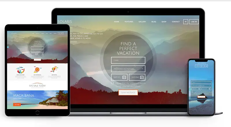 The Solaris travel theme