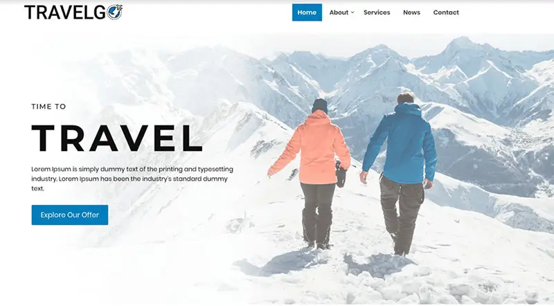 TravelGO WordPress Theme