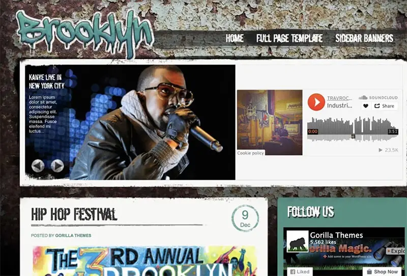 Brooklyn WP Theme