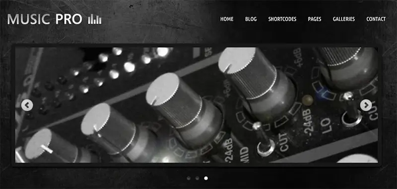 Music Pro Theme