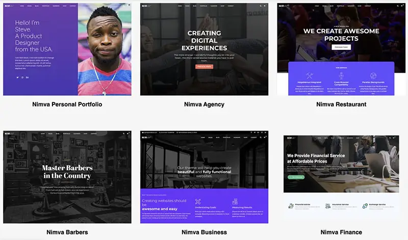 NImva WordPress Theme