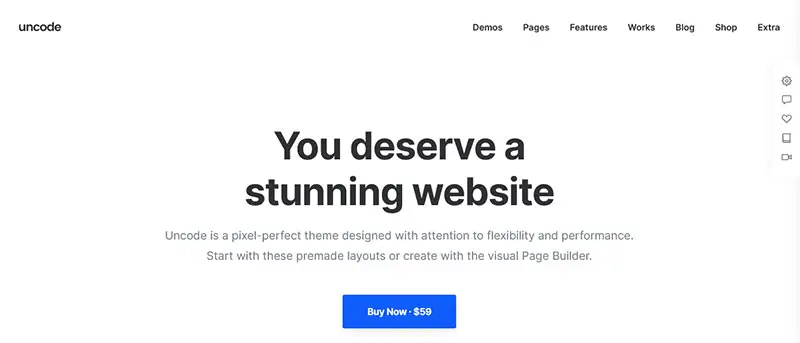 Uncode by Undsgn multipurpose WordPress theme