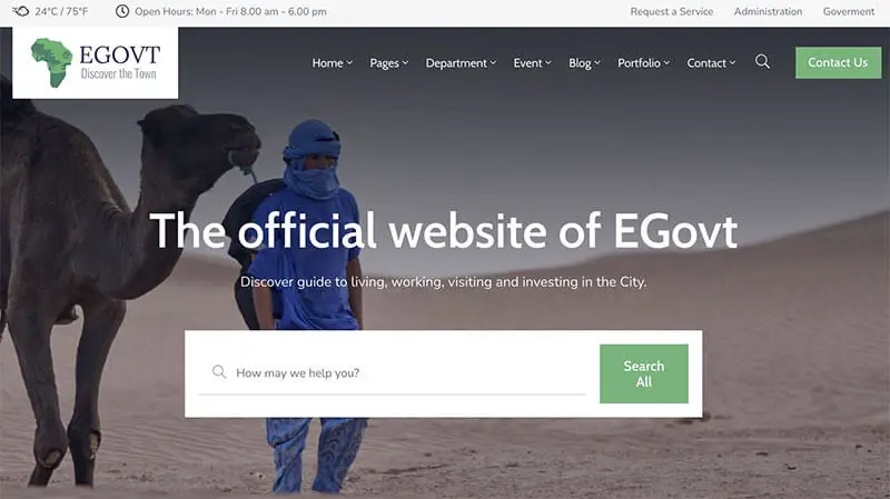 The EGovt theme