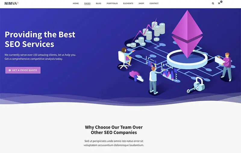 Nimva SEO Template