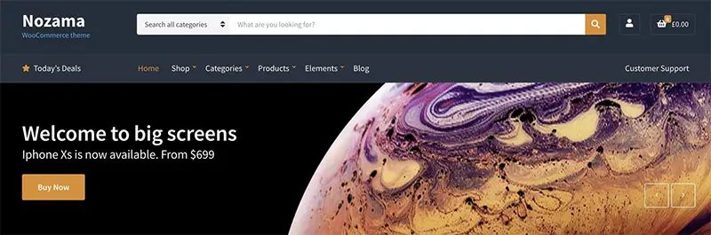 Nomaza Theme