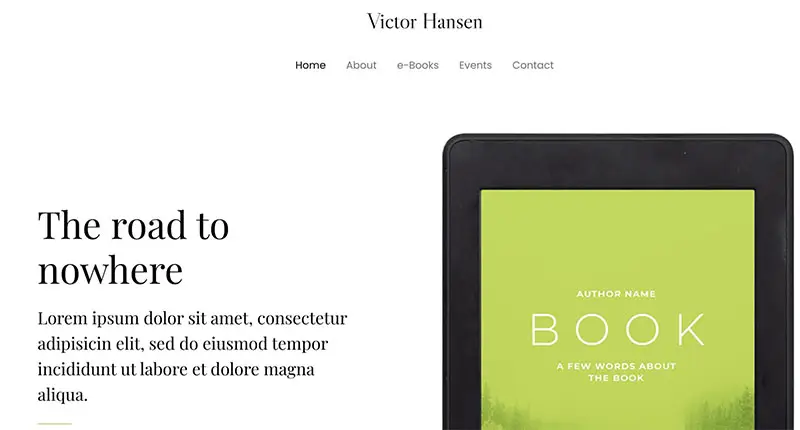 Astra has two demo sites for eBook sellers.