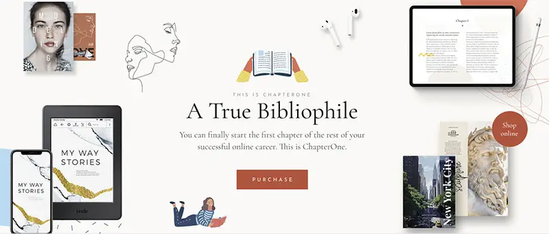 ChapterOne is suitable for bookstores and authors alike.