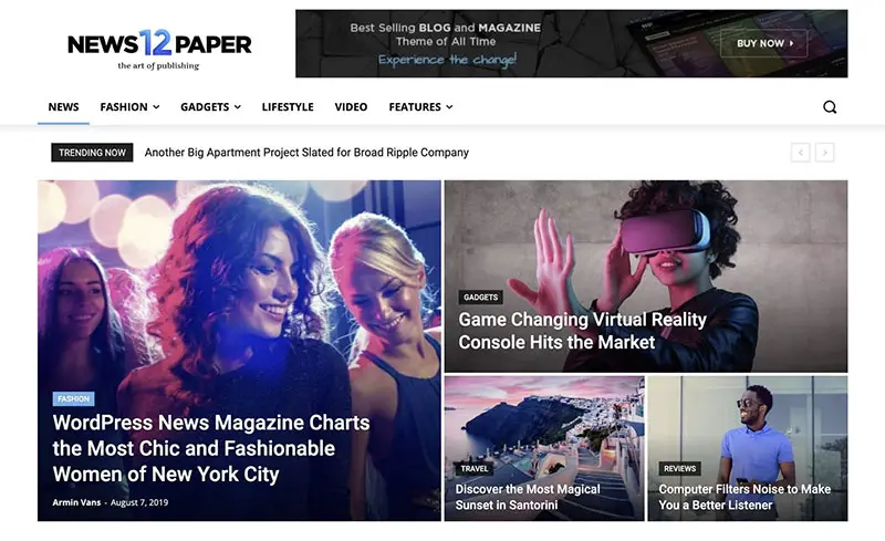 Newspaper Theme